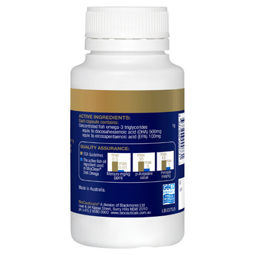 BIOCEUTICALS UltraClean® DHA Omega 60 Capsules