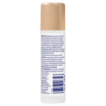 Cancer Council Sport Zinc Sunscreen Stick Tinted SPF 50+ 12g