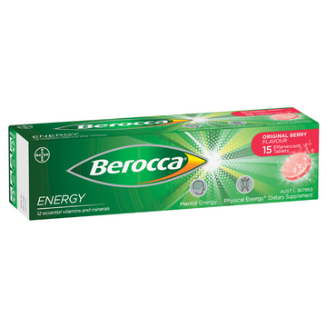 Berocca Energy Original Berry Flavour 15 Tablets