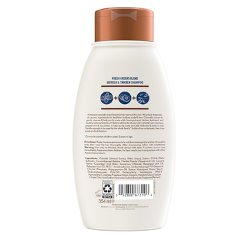 Aveeno Fresh Greens Blend Thickening Shampoo for Fine Hair 354mL