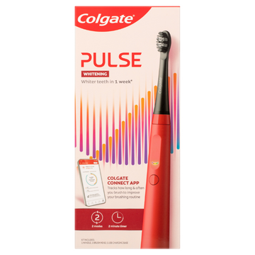Colgate Pulse Series 1 Connected Rechargeable Whitening Electric Toothbrush 1 Each