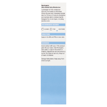 Neutrogena® Ultra Gentle Daily Moisturiser Sensitive 100mL