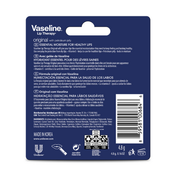 Vaseline Lip Therapy Original 4.8g