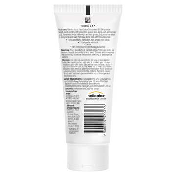 Neutrogena® Hydro Boost Face Lotion Sunscreen SPF50 85mL