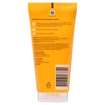 Neutrogena® Deep Clean Facial Gel Cleanser 150g