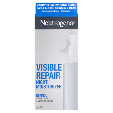 Neutrogena® Visible Repair Retinol Night Moisturizer 30mL
