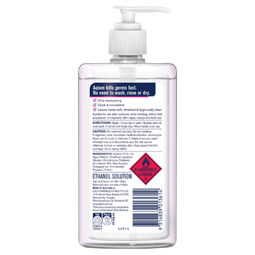 Ego Antibacterial Hand Sanitiser Ultra Hydrating 375mL