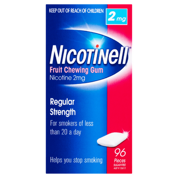 Nicotinell 2mg Fruit Gum 96 Pack