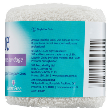 NEXCARE Medium Crepe Bandage 5cm x 1.6m 1 Roll