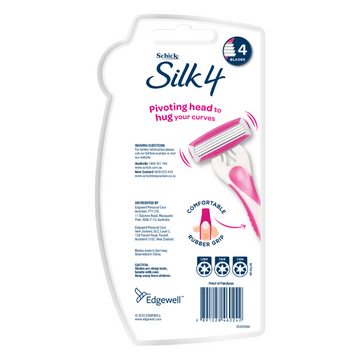 Schick Silk 4 Disposables 3 Pack