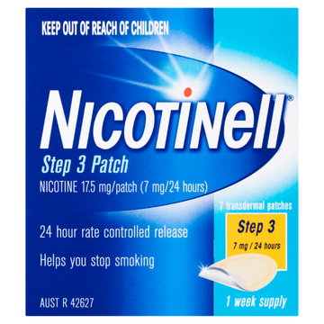 Nicotinell Step 3 7mg Patches 7 Pack