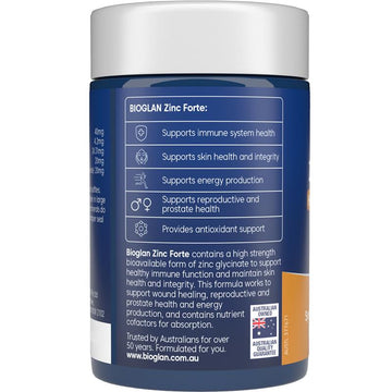 Bioglan Zinc Forte 40mg - 60 tablets