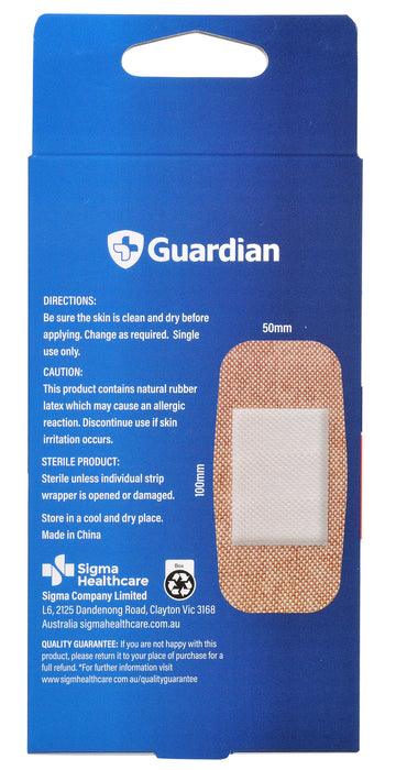 Guardian Large First Aid Bandages (Pack of 10)