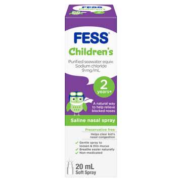 FESS Children's Saline Nasal Spray 20mL