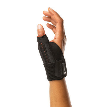 Thermoskin Thermal Adjustable Thumb Brace Black 1 Each