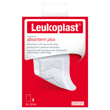 LEUKO Leukomed Sterile Post-Op 8cm x 10cm 5 Pack