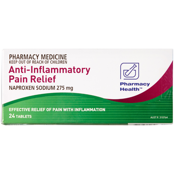 PHARMACY HEALTH Anti-Inflammatory Pain Relief 24 Tablets