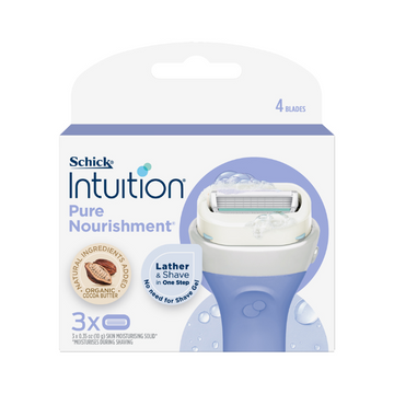 Schick Intuition Pure Nourishment Refill 3 Pack