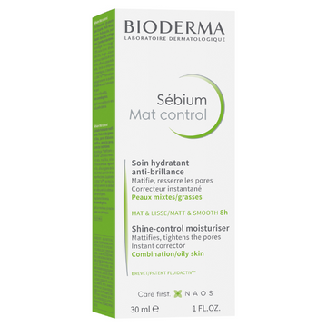Bioderma Sébium Mat Control Mattifying Moisturiser 30mL