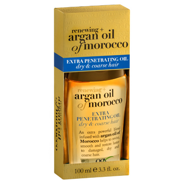 OGX Renewing + Shine Argan Oil Of Morocco Extra Penetrating Oil For Damaged & Coarse Hair 100mL