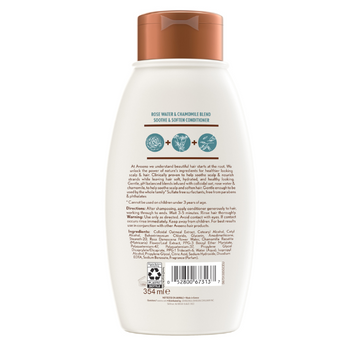 Aveeno Rose Water & Chamomile Blend Conditioner for Dry Hair 354mL