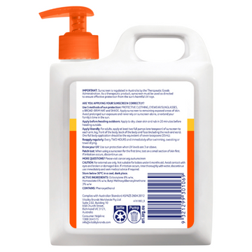 Cancer Council Everyday Value Sunscreen SPF 50 1L