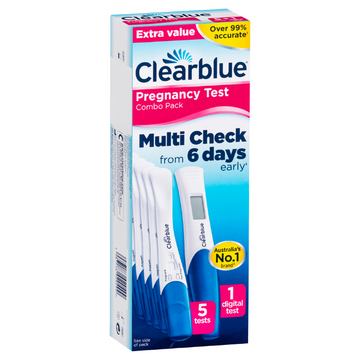 Clearblue Pregnancy Test Combo Pack 6 Pack