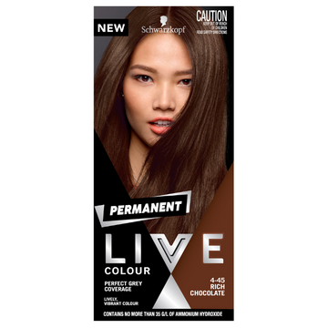 Schwarzkopf LIVE Colour Permanent 4.45 Rich Chocolate 1 Pack
