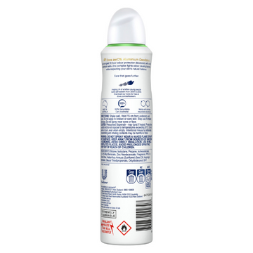 Dove Womens Deo Cucumber Zero Aluminium 250mL