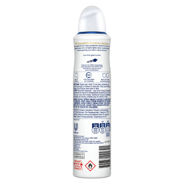 Dove Womens Deo Original Zero Aluminium 250mL