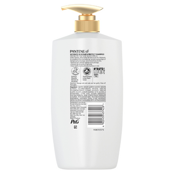 Pantene Pro-V Ultimate 10 Repair & Protect Shampoo: Strengthening Shampoo for Damaged Hair 900mL