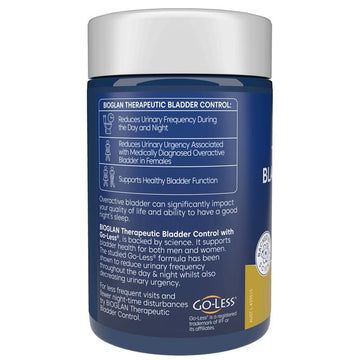 Bioglan Therapeutic Bladder Control 60 tablets