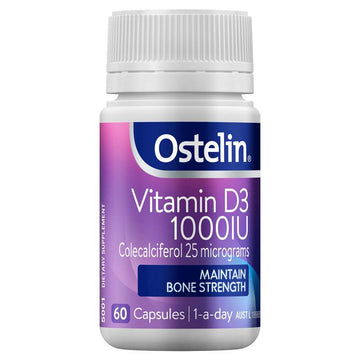 Ostelin Vitamin D3 1000IU 60 capsules