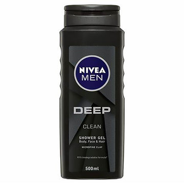 Nivea Men Shower Gel Deep 500Ml