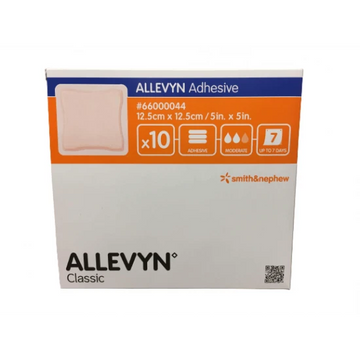 Allevyn Gentle Border Adhesive Dressings 12.5cm x 12.5cm 10 Pack