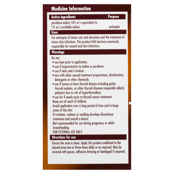 Betadine Antiseptic Liq 100Ml