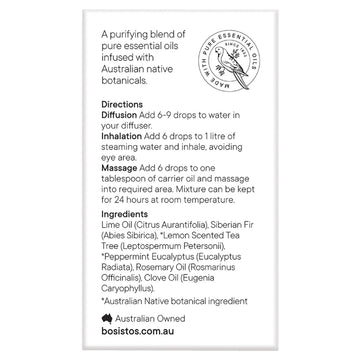 Bosistos Nat Purify Oil 15Ml