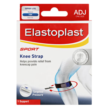 E/Plast Sport Knee Strap Brce Black