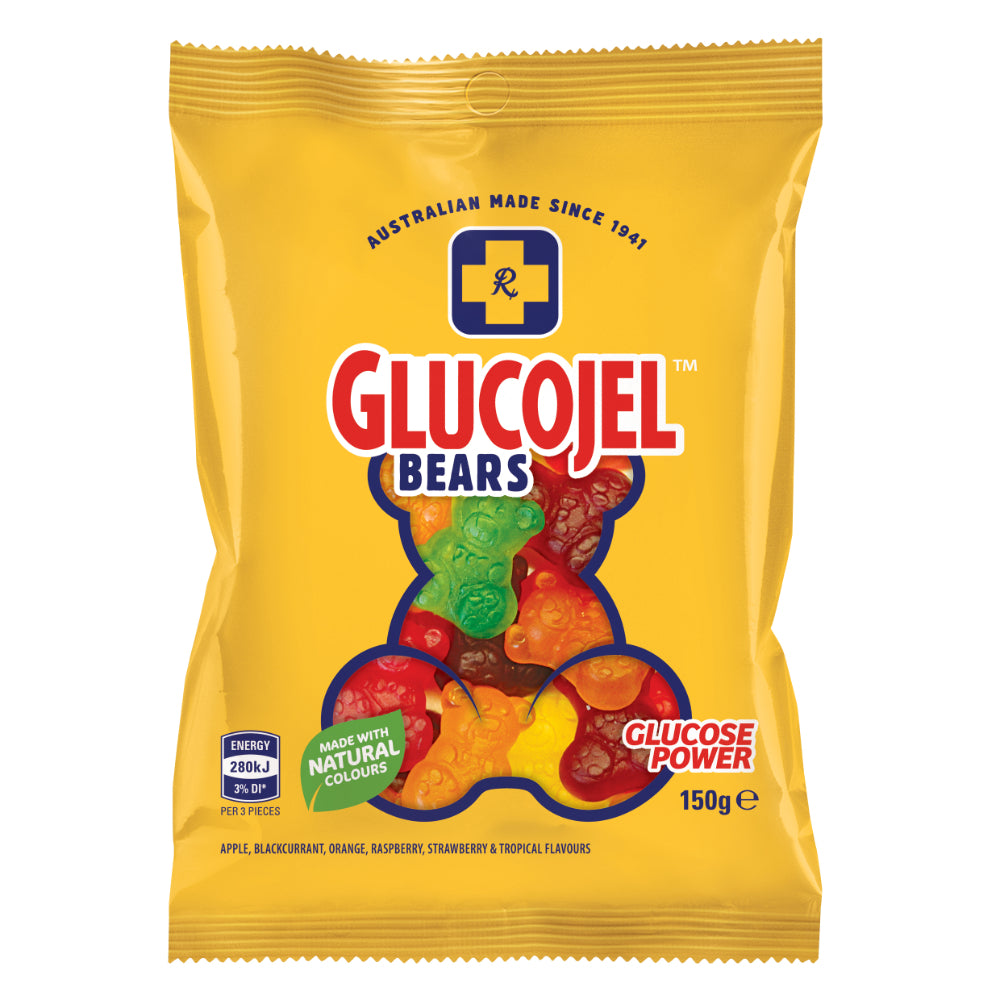 Glucojel Bears Jelly Beans 150G