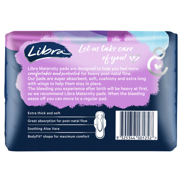 Libra Maternity Extra Long Pads 10 Pack