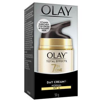 Olay Total Effects 7 In One Day Cream Normal Moisturiser With Spf 15 50G