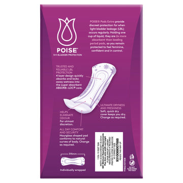 Poise Extra Pad 12Pk