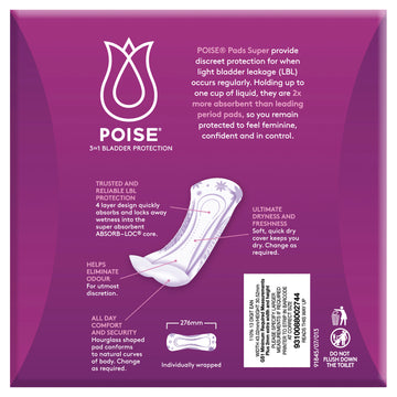 Poise Super Pad 28Pk