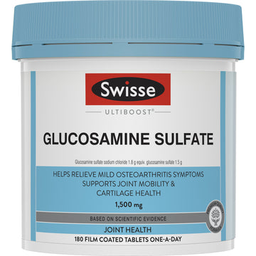 Swisse Ul/B Glucosamine Sulfate 180Tab