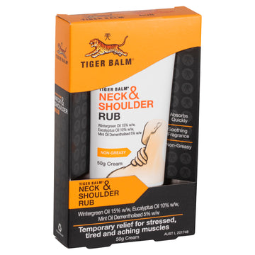 Tiger Balm Neck & Shoulder Rub Crm 50G