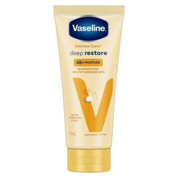 Vaseline Int Care Crm 75Ml Dry Skin Tube