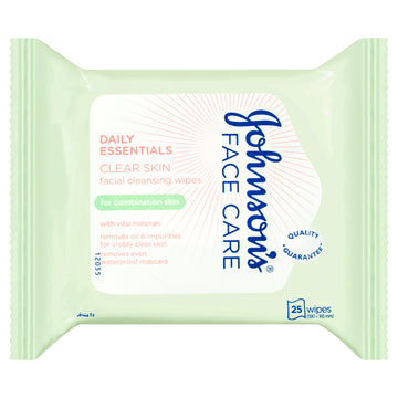 J&J Essential Wipes Combination Skn 25Pk