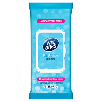 Wet Ones Be Fresh Wipes 40Pk