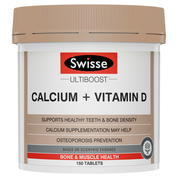 Swisse Ul/B Calcium + Vit D 150Tab