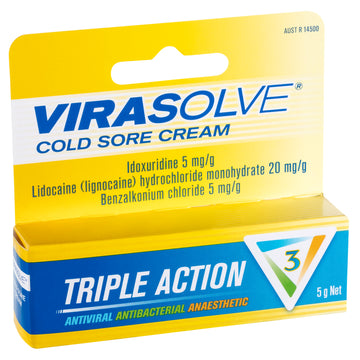 Virasolve Cold Sore Cream 5G